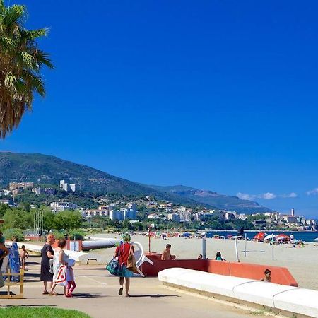 Appartement Vue Mer Avec Parking Gratuit Sur Place Bastia  Bagian luar foto