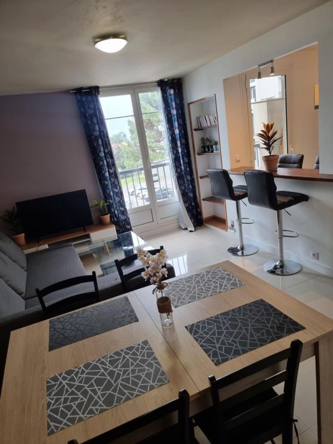 Appartement Vue Mer Avec Parking Gratuit Sur Place Bastia  Bagian luar foto